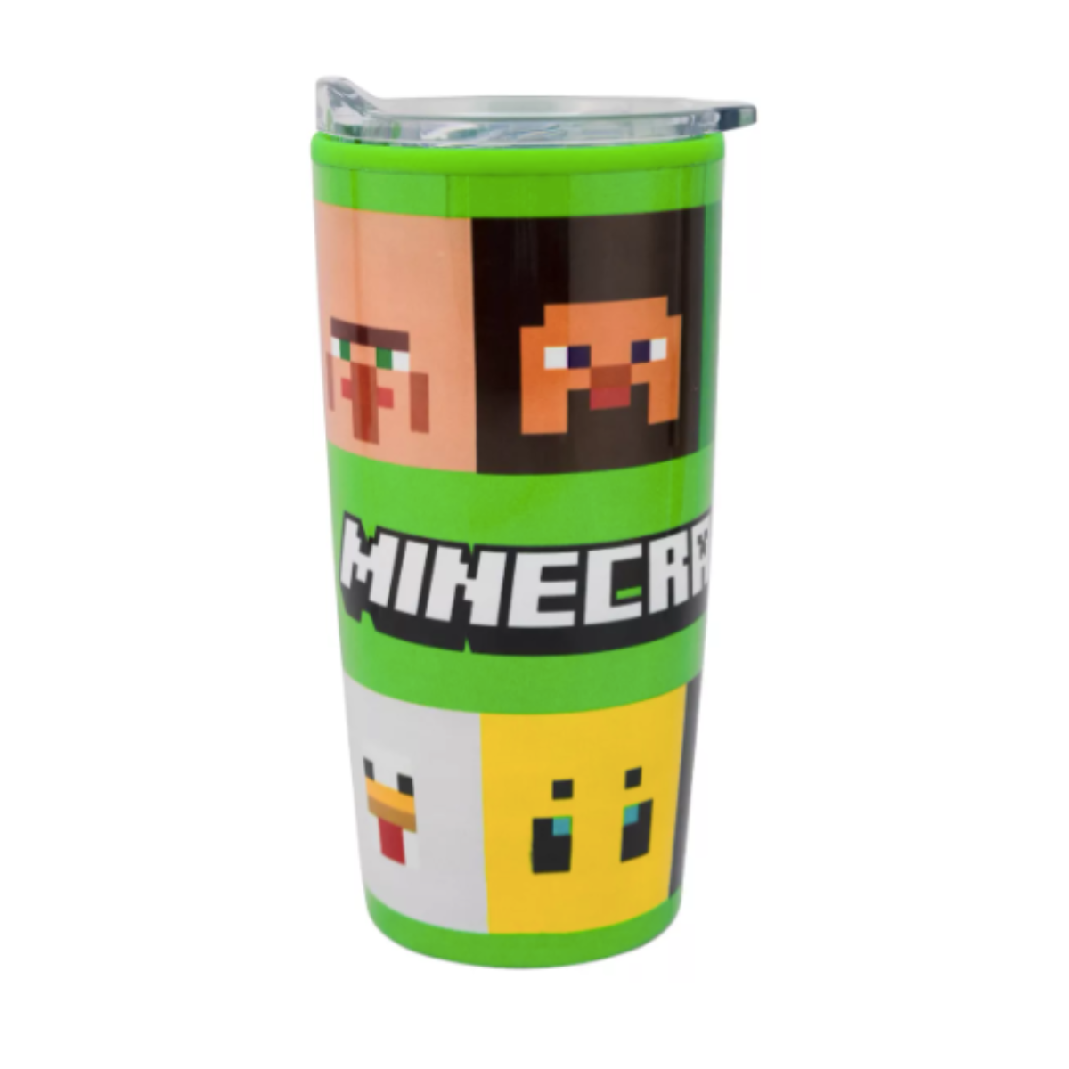Termo Doble Pared Minecraft Tapa Deslizable 500 Ml