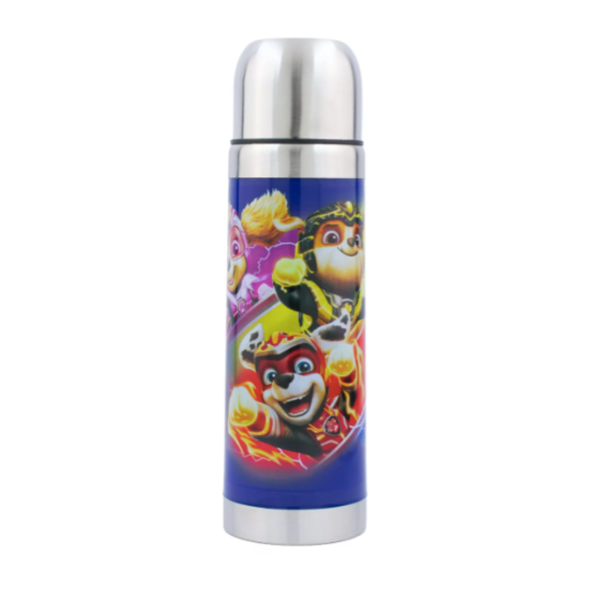 Termo Doble Pared De Acero Inox Paw Patrol Película 500 Ml