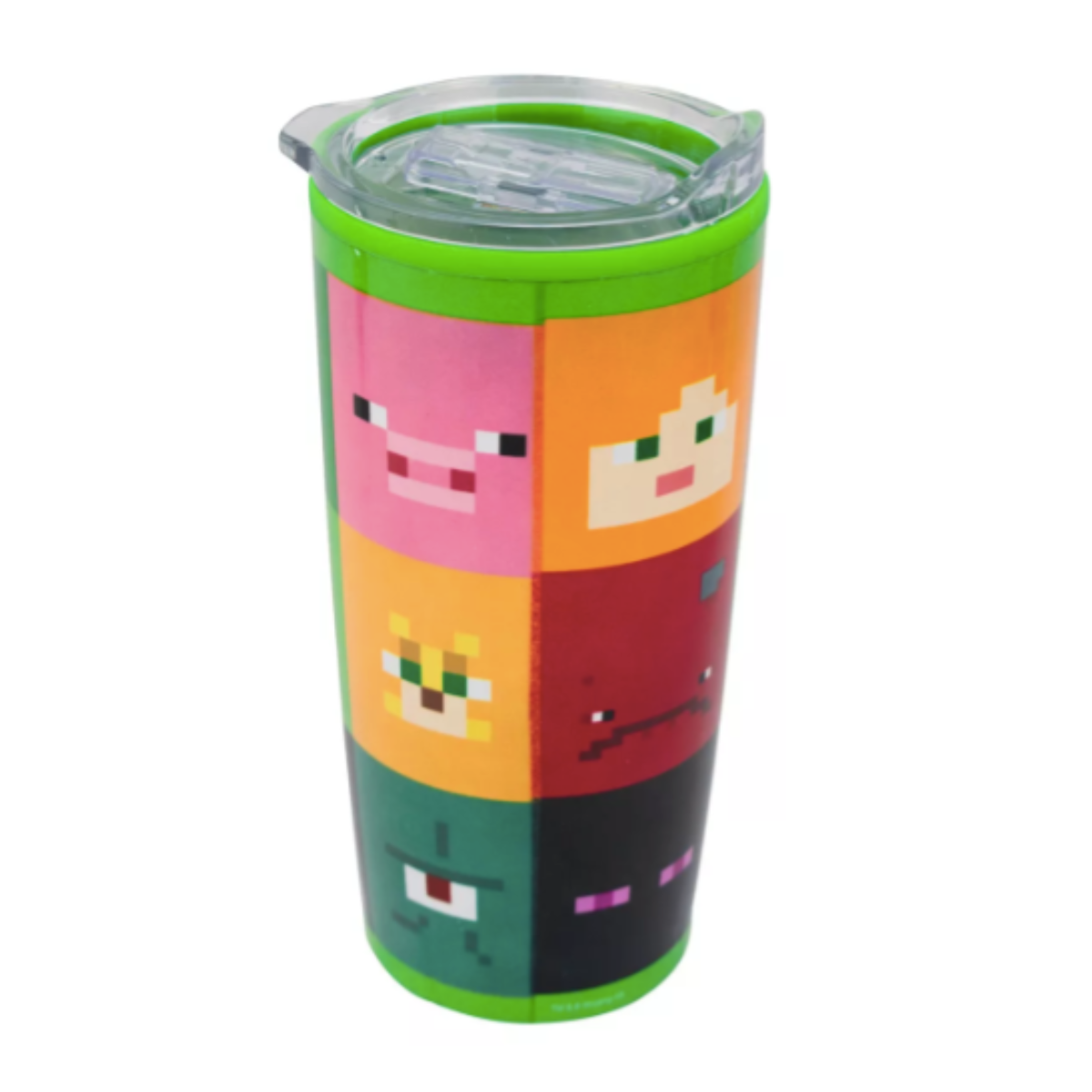 Termo Doble Pared Minecraft Tapa Deslizable 500 Ml