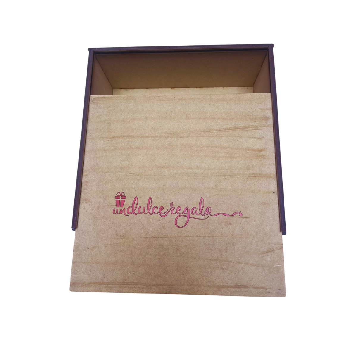 Caja Cuadrada De Madera Para Regalo 30x30x15