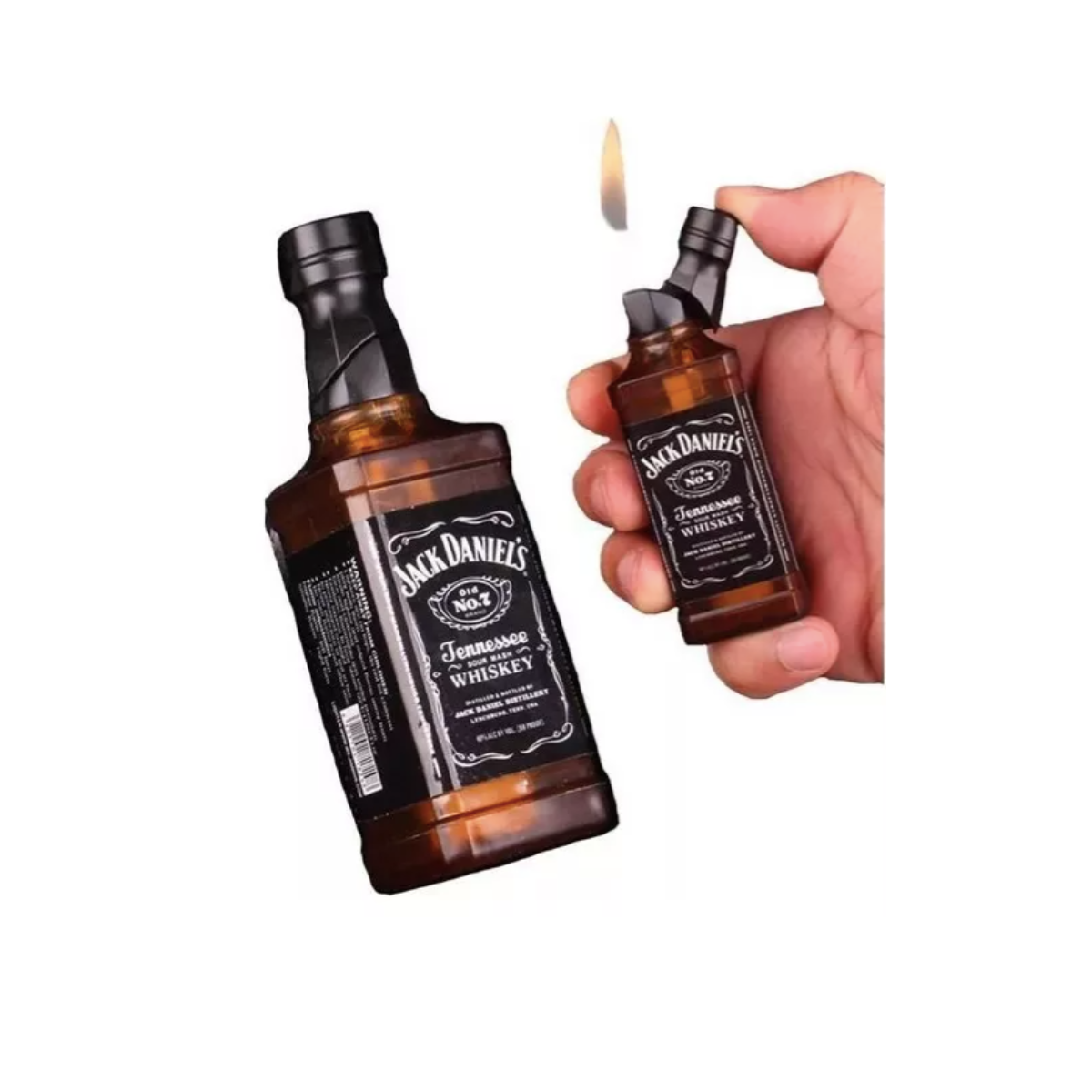 Encendedor En Forma De Jack Daniels Practico Recargable