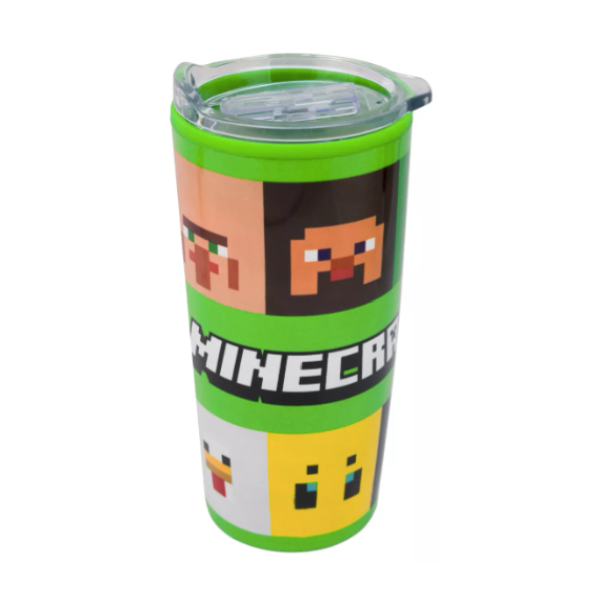 Termo Doble Pared Minecraft Tapa Deslizable 500 Ml