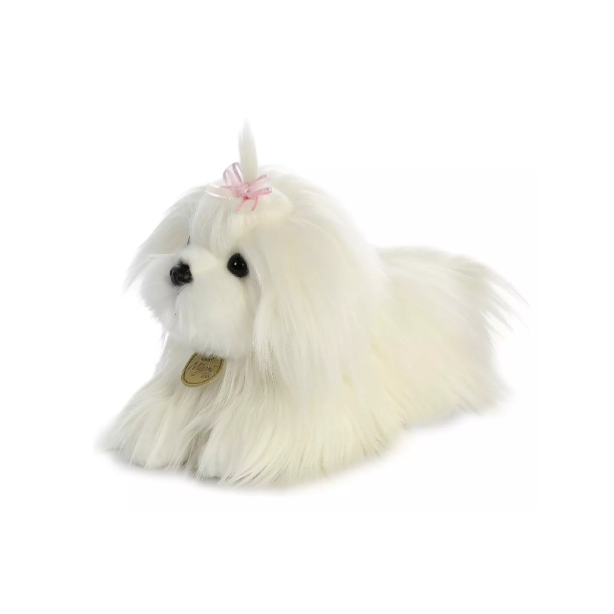 Peluche Perrito Maltés Aurora Miyoni