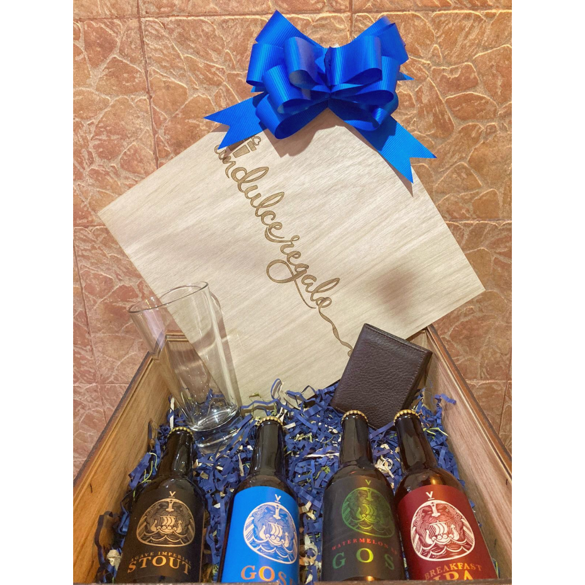 Caja Cuadrada De Madera Para Regalo 30x30x15