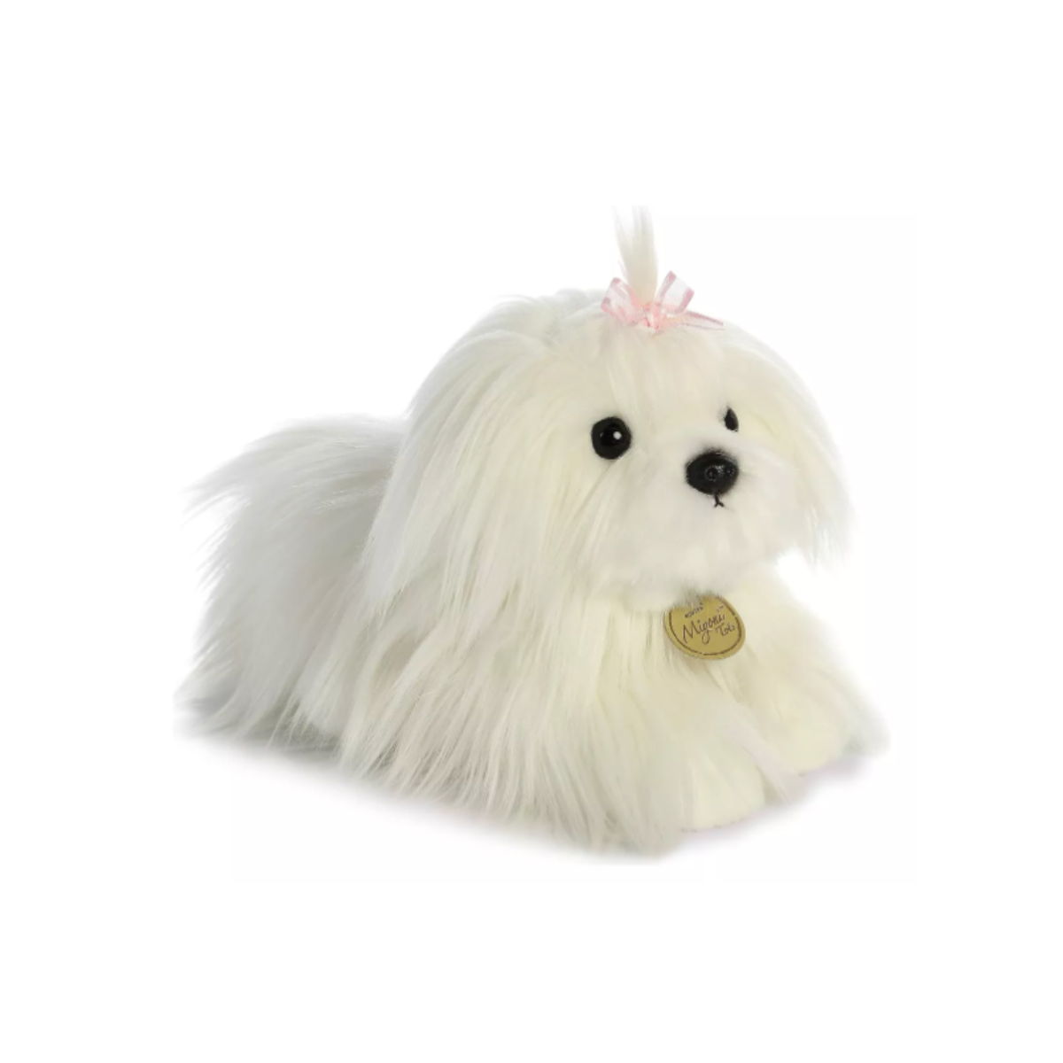Peluche Perrito Maltés Aurora Miyoni