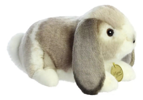Peluche Aurora Conejo Gris Conejito Miyoni