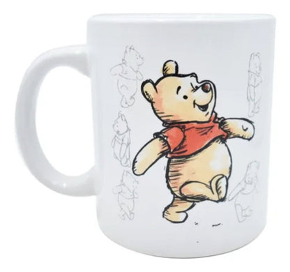 Taza Cafe Whinnie Pooh Cerámica 480ml