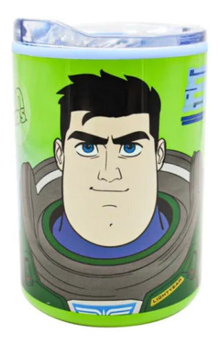 Termo Café Taza Portatil Buzz Lightyear 350ml Vaso Térmico Toy Story