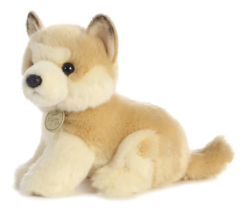 Peluche Aurora Miyoni. Perro Akita Cachorro 23cm