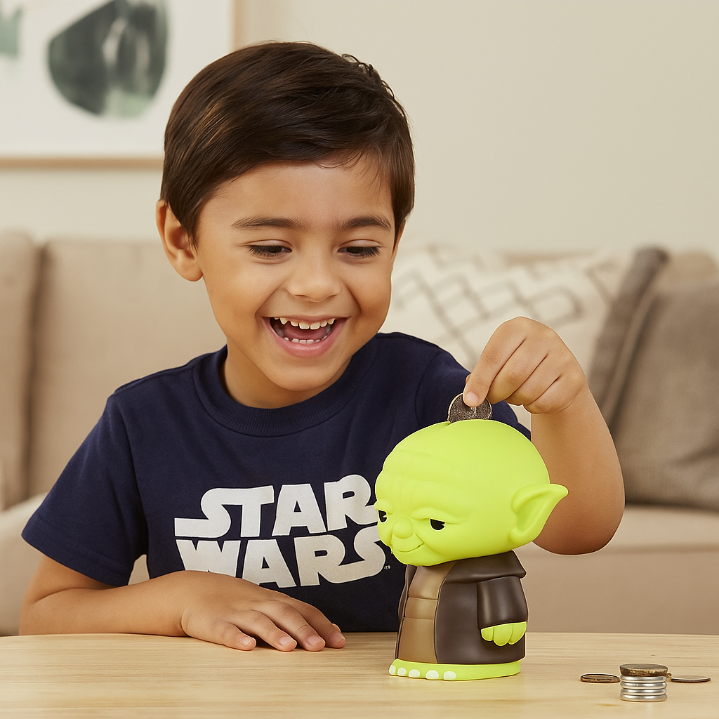 Alcancia Yoda Star Wars Monogram Premium