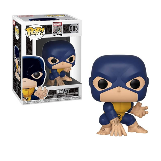 Beast 505 Marvel 80 Años Funko Pop Original