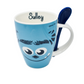 Set Juego Tazas Disney Pixar Monster Inc Mike Wazowski & Sulley Cerámica 310ml 2pzas