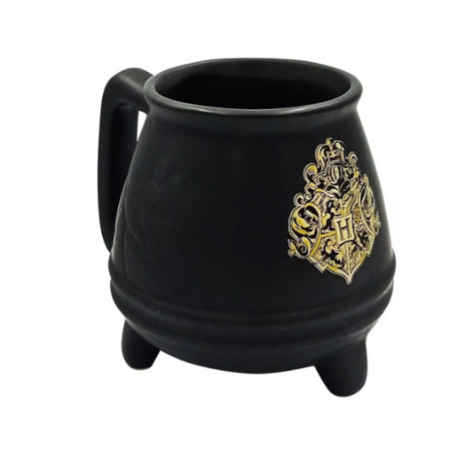 Taza Café De Cerámica 3d Harry Potter Caldero Hogwarts 293ml