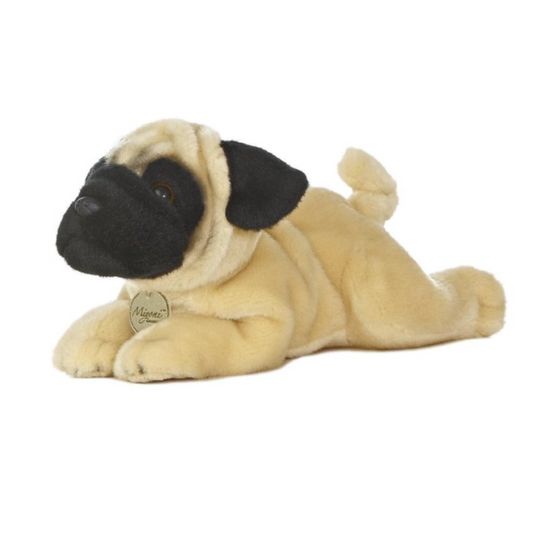 Peluche De Animal Perro Pug De 25cm Calidad Premium Aurora