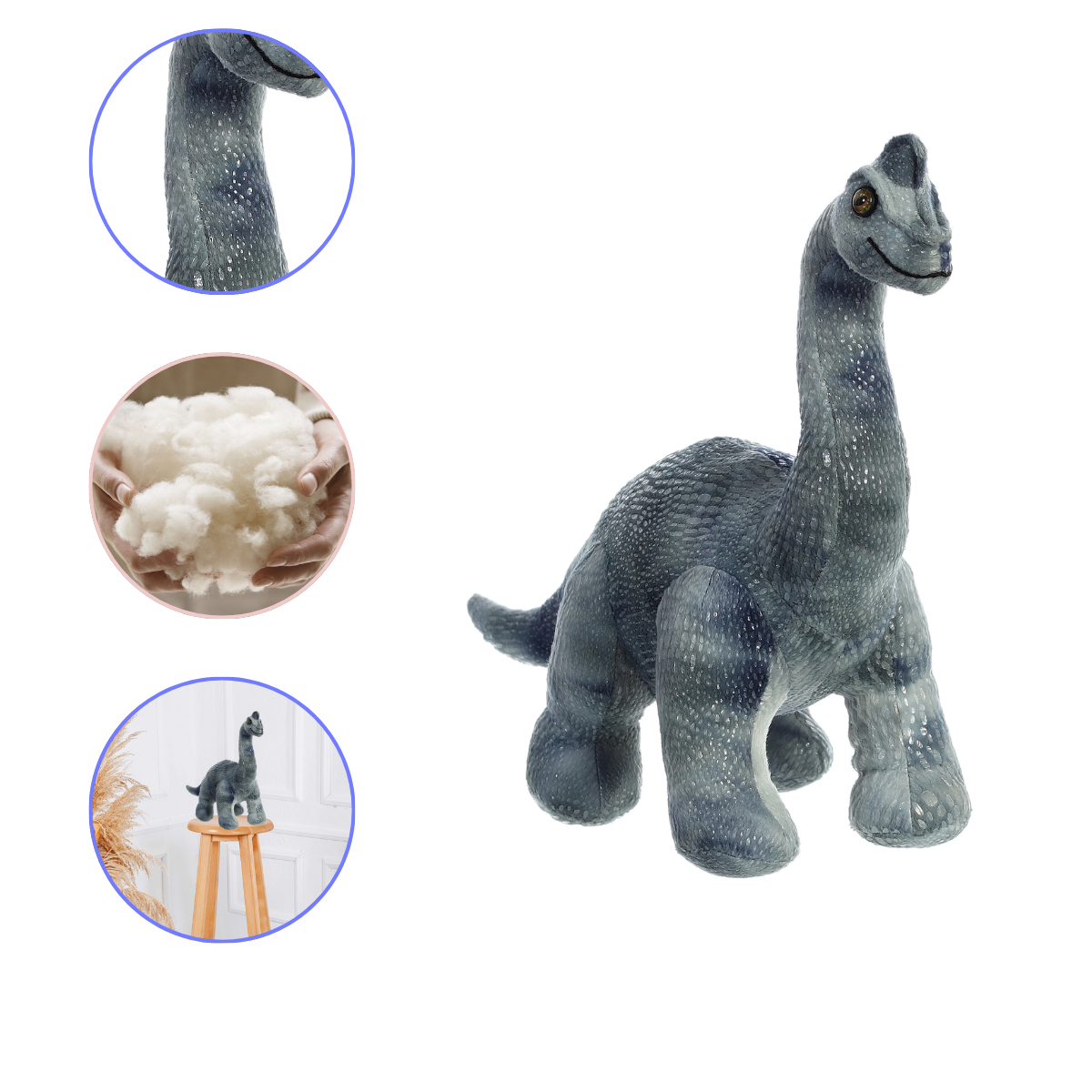 peluche de dinosaurio