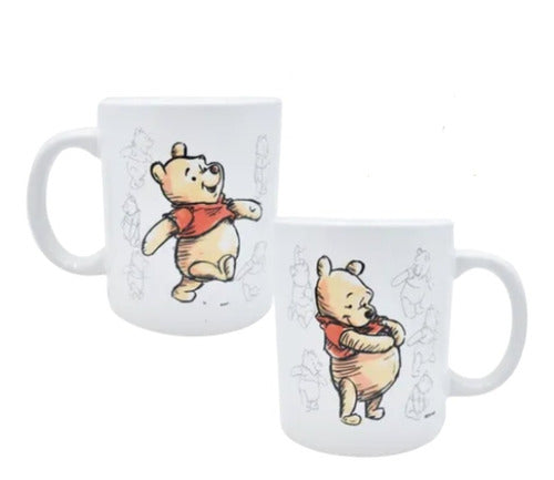 Taza Cafe Whinnie Pooh Cerámica 480ml
