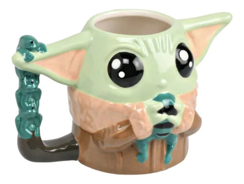 Taza Baby Yoda en 3D: Regalo Estelar de Star Wars