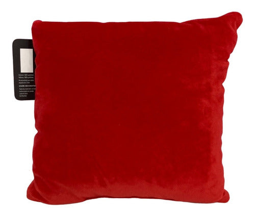 Cojín Rojo Corazón Premium 25cm
