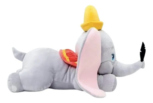 Peluche Dumbo Con Pluma Disney Store Premium