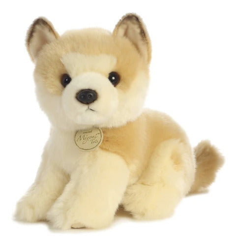 Peluche Aurora Miyoni. Perro Akita Cachorro 23cm