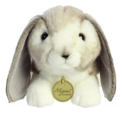 Peluche Aurora Conejo Gris Conejito Miyoni