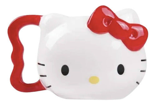 Taza Hello Kitty 3d De Ceramica