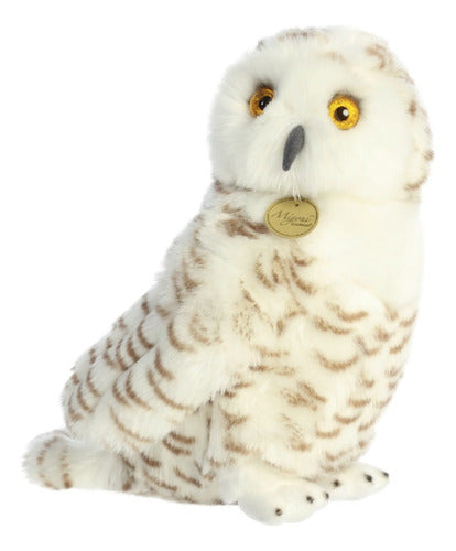 Aurora Peluche Snowy Owl Buho De Las Nieves