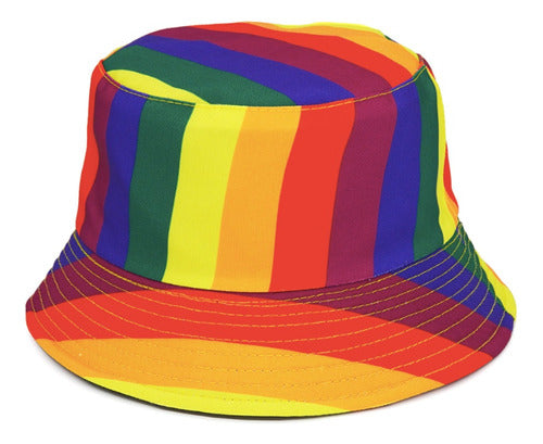 Gorro Pride, Lgbt+, Orgullo, Gay, Arcoiris. 100% Original!